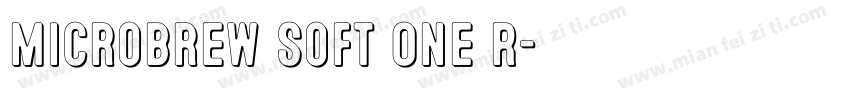 Microbrew Soft One R字体转换